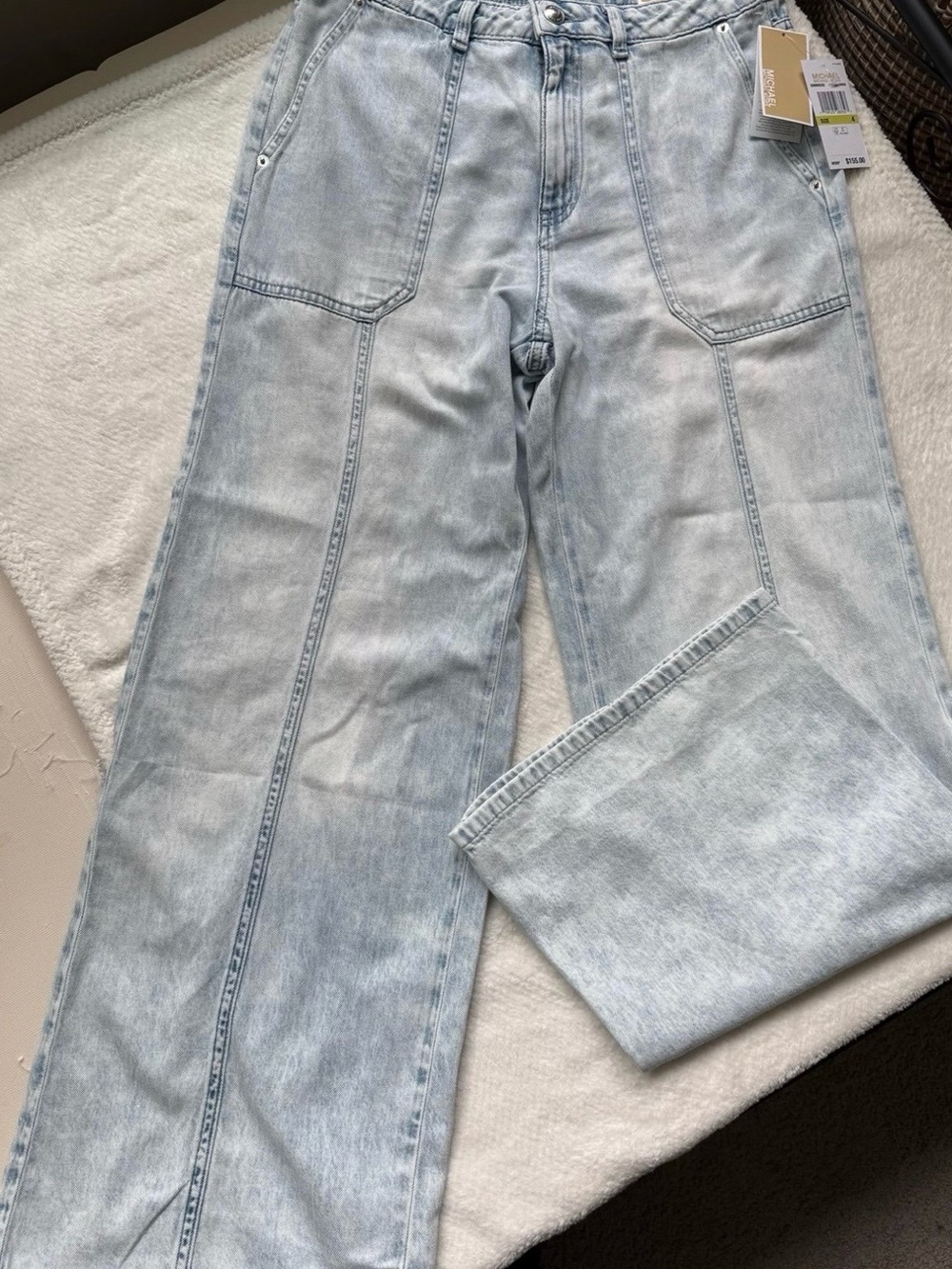 Michael Kors Y2K light wash jeans